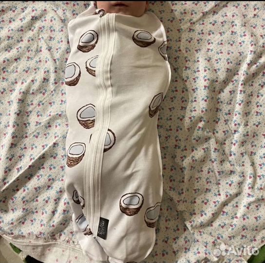 Пелёнка кокон для двойни