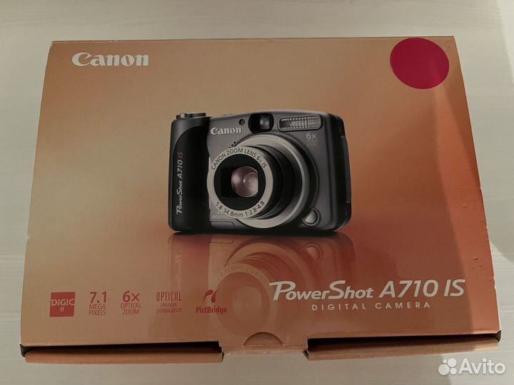 Фотоаппарат canon 710