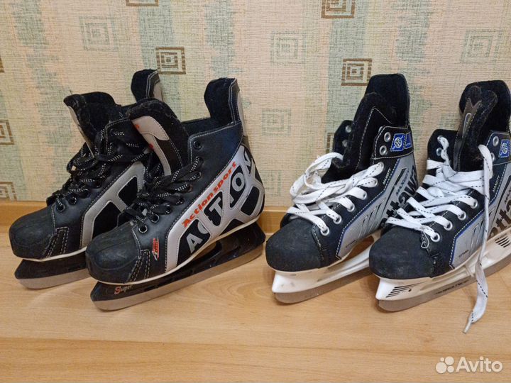 Коньки хоккейные