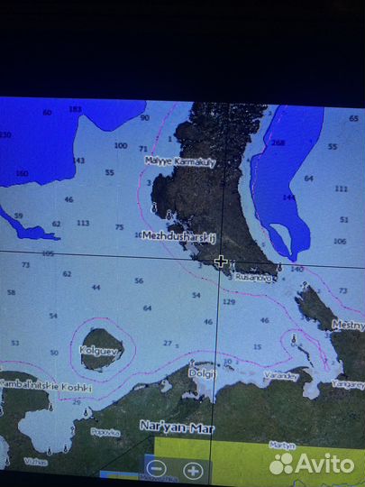 Карта c-map(Y202) белое, баренцева море