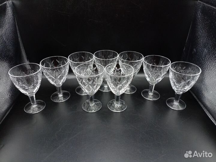 Рюмка Рюмочки Фужеры Хрусталь Винтаж СССР