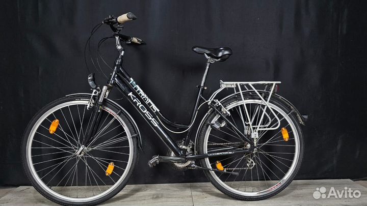 Женский велосипед 28 гибрид Kross Trans