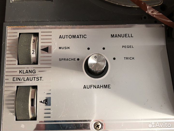 Катушечный магнитофон grundig tk 145