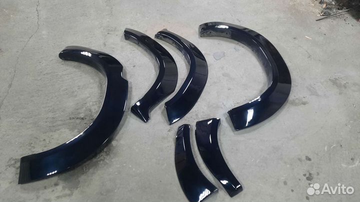 Фендеры расширители арок Toyota Hilux 2018-2020