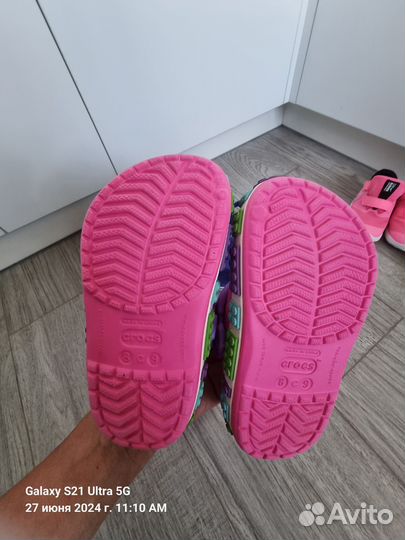 Сандалии crocs детские