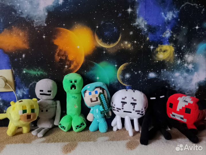 Мягкие Игрушки Minecraft
