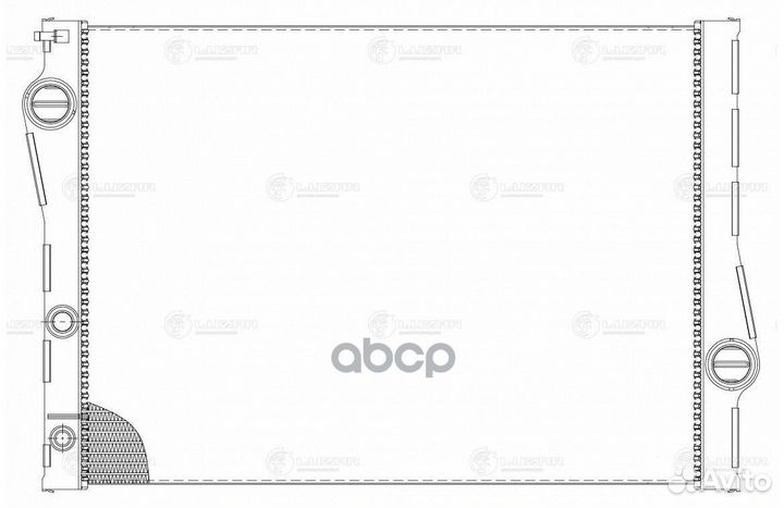Радиатор охл. для а/м BMW X5 (E70) (07) 30d/3.0t