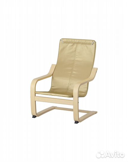 Новое Детское кресло IKEA Poäng (без чехла-подушки