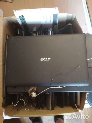 Acer aspire 5552g крышка и рамка матрицы