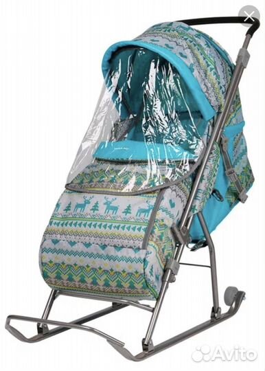 Санки коляска ника