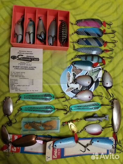 Блесна Вертушки Рыбалка Рыболовные снасти