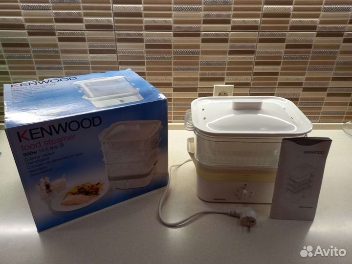 Пароварка новая kenwood