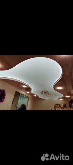 Натяжные потолки установка