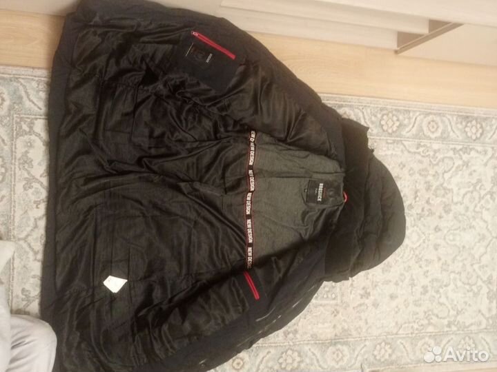 Куртка мужская зимняя длинная 52
