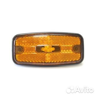 Фонарь габаритный прицепа гф1.О LED оранжевый, с