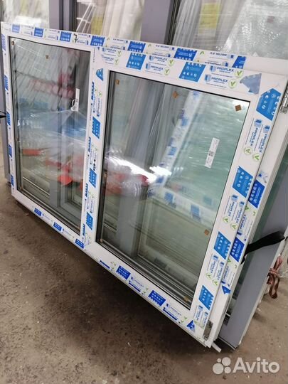 Пластиковые окна 1500х1200 мм