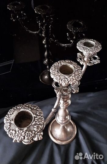 Подсвечник-Канделябр Бронза