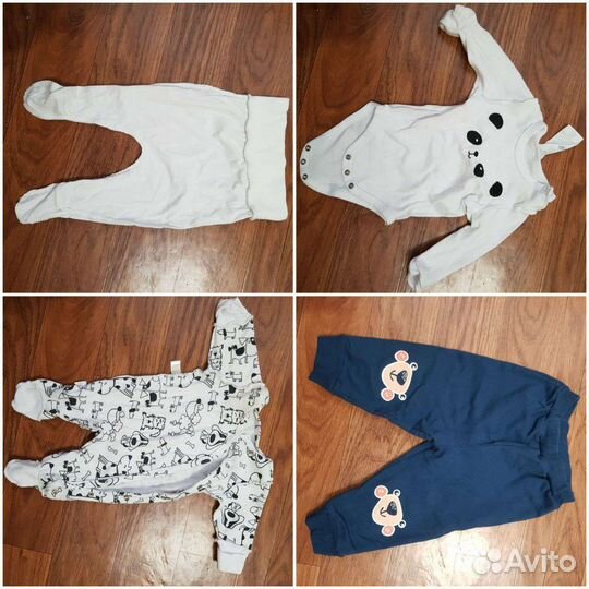 Пакет вещей от 0 до 6 м