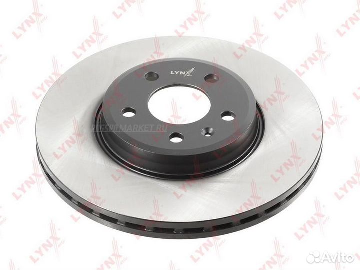 Lynxauto BN-1252 Диск тормозной перед прав/лев