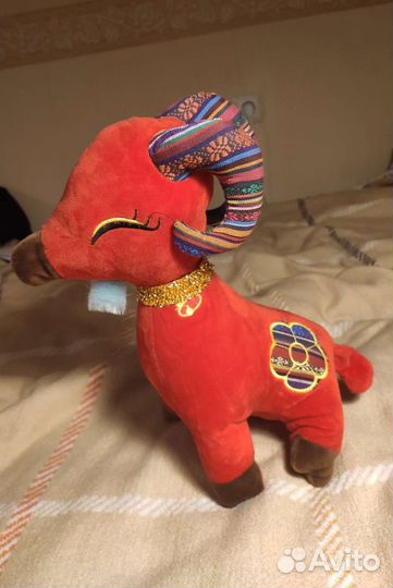 Мягкая игрушка козлик