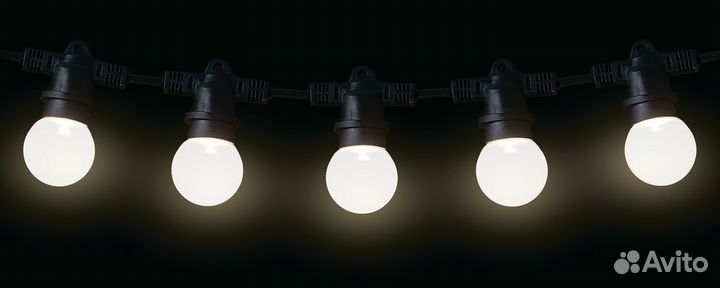 Лампа светодиодная для уличной гирлянды