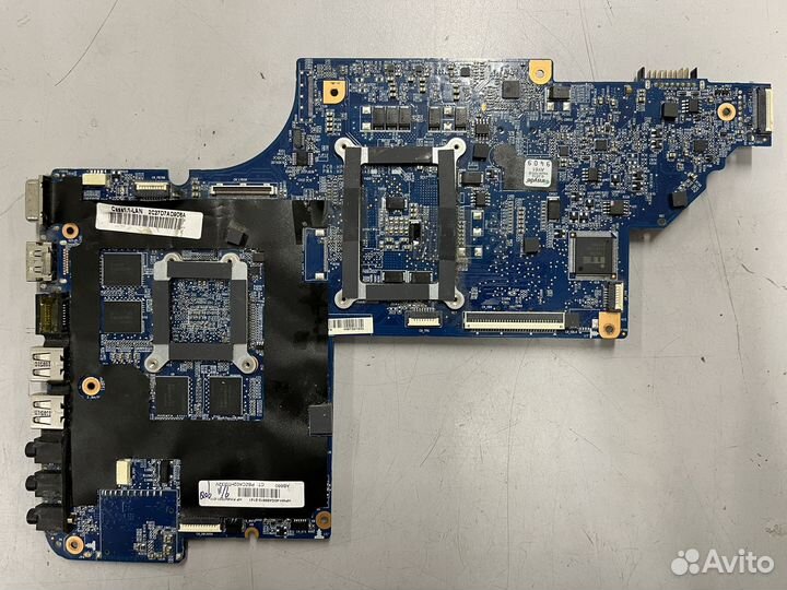 Ноутбук HP DV7-6000 в разборе