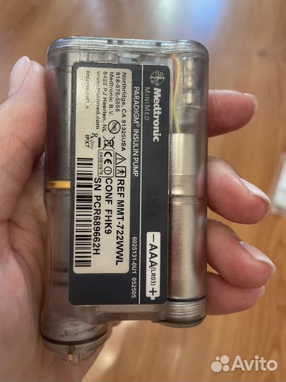 Инсулиновая помпа medtronic 722