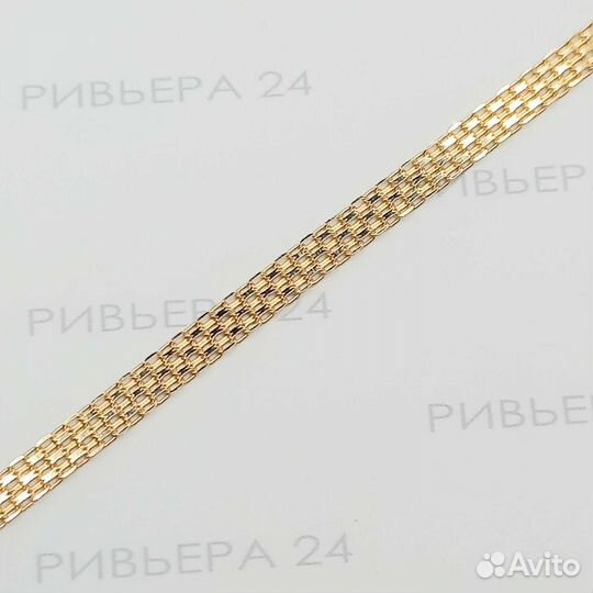 Золотой браслет женский 585 пробы 3.06 грамм