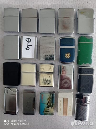 Старенькие зажигалки 70-80 годов