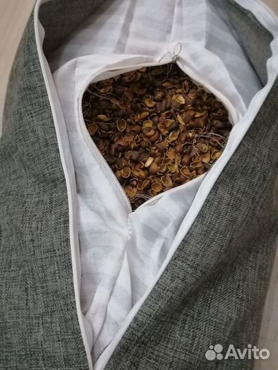 Массажная подушка для шеи и ног Кедровая скорлупа