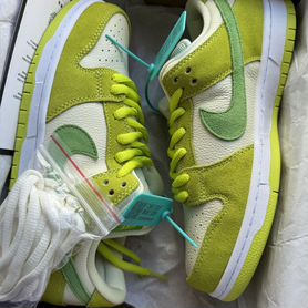 Nike sb dunk low green apple оригинал