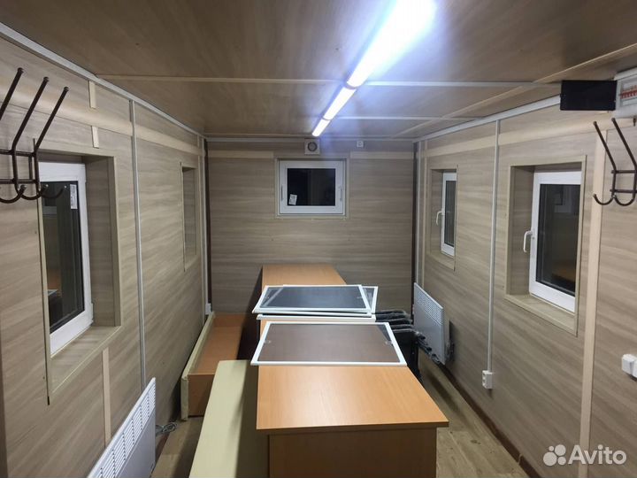 Вагончик бытовка / вагон - дом на колесах