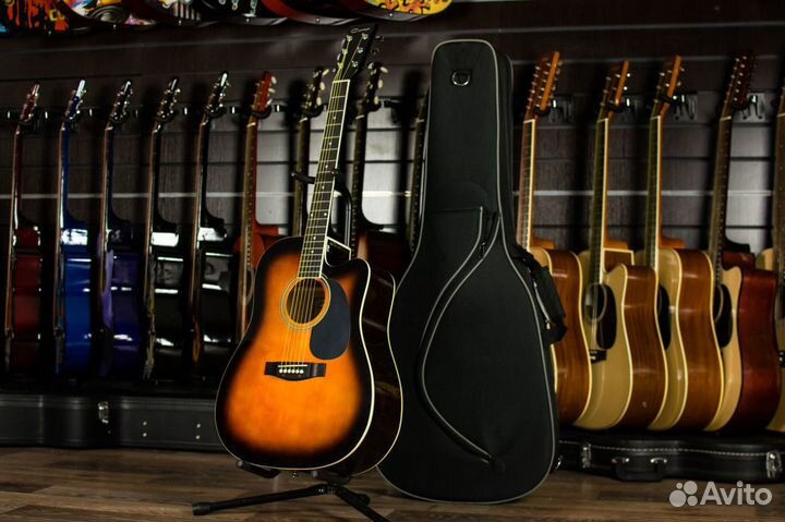 Акустическая гитара Caraya + Аксессуары