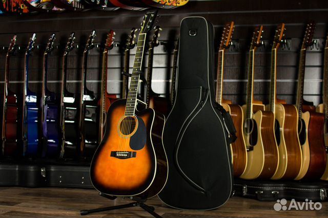 Акустическая гитара Caraya + Аксессуары