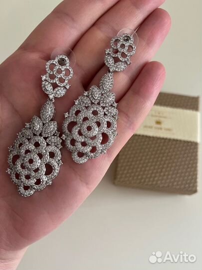 Серебряные серьги