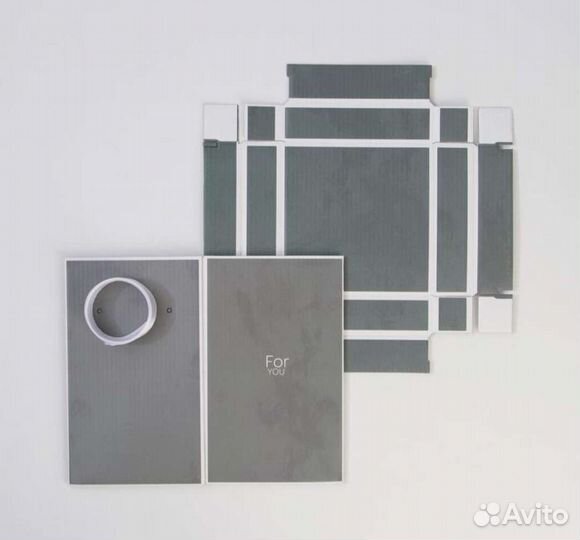 Коробка складная с ручками