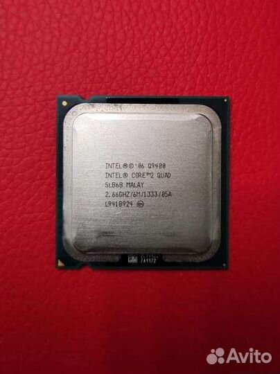 Процессор core 2 quad q9300, q9400