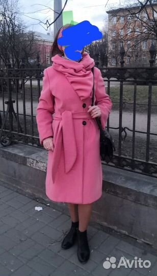 Пальто женское 46 48 бу