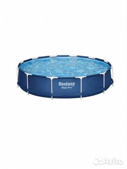 Каркасный бассейн 366*76 с тентом