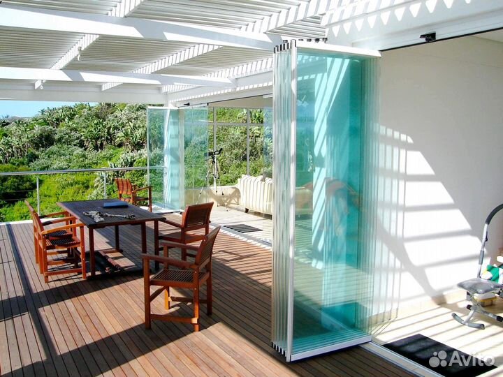 Панорамное остекление книжка