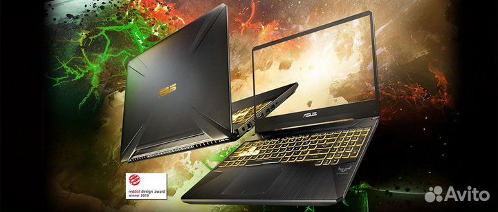 Asus 15.6 R5-3550H 4яд8п RTX2060/6 16Gb SSD256+1Tb