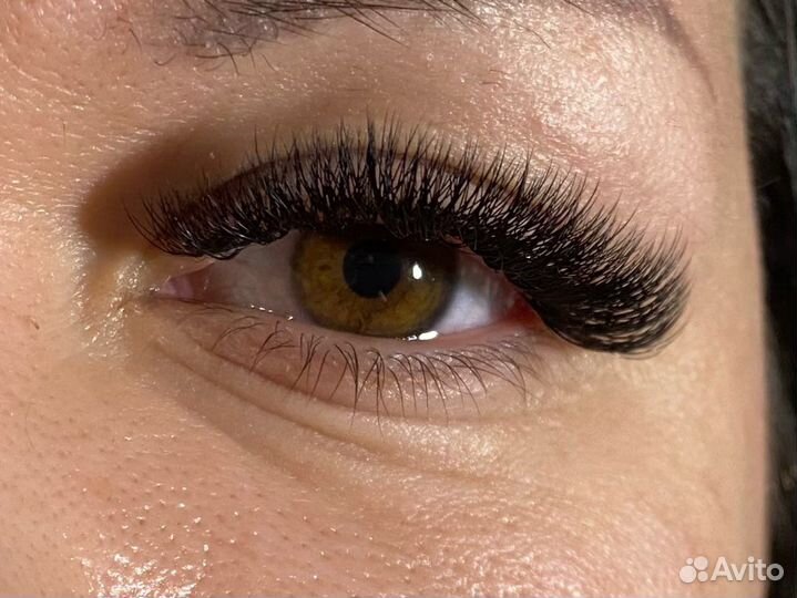 Наращивание ресниц на дому