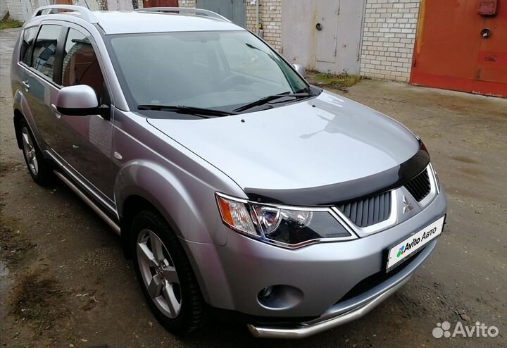 Mitsubishi Outlander 2.4 CVT, 2008, 96 239 км