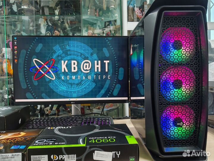 Новый игровой компьютер 