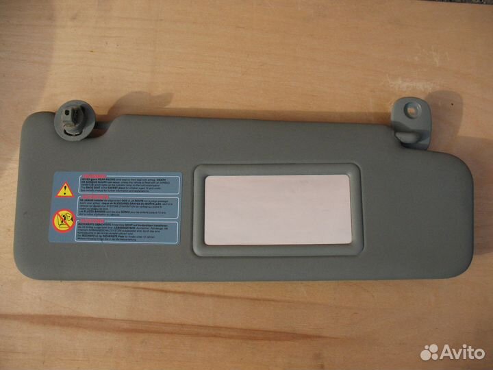 Правый козырек солнцезащитный Renault Logan