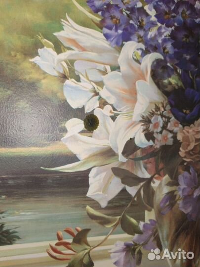 Интерьерные картины с букетами цветов