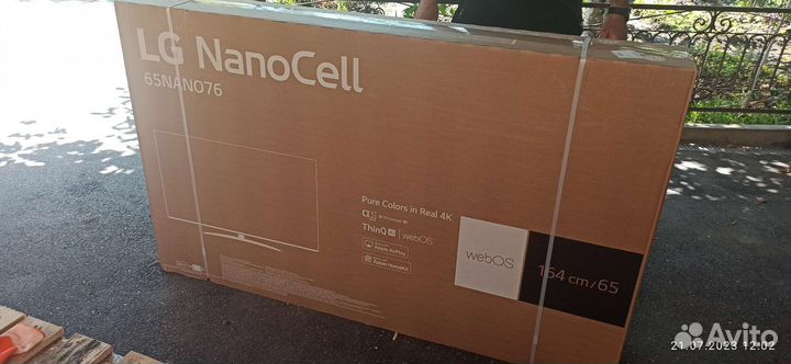 Телевизор LG 65 nano 766QA