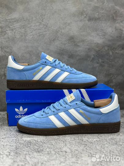 Adidas spezial голубые