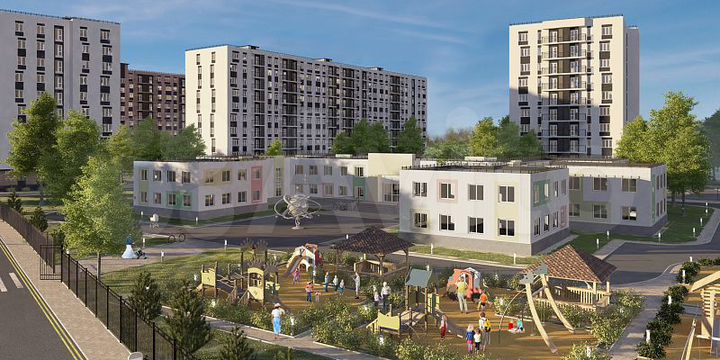 2-к. квартира, 53,8 м², 1/11 эт.