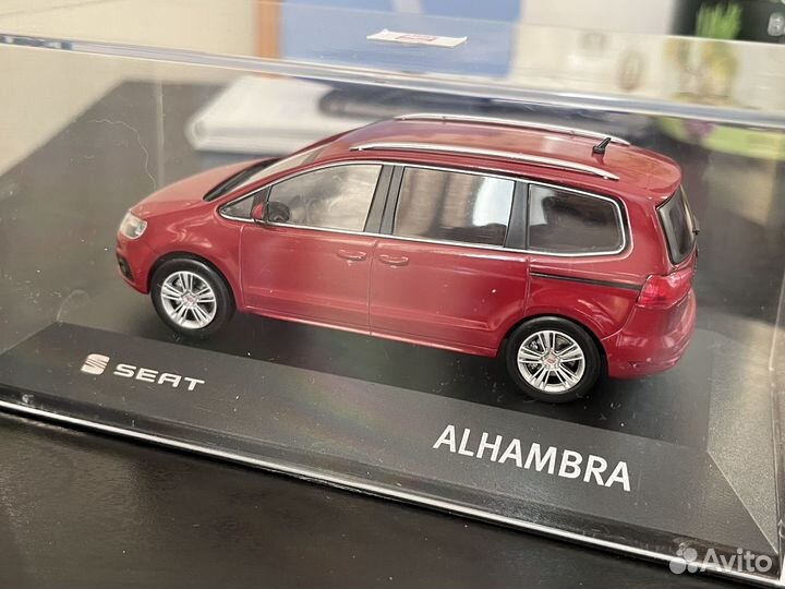 Модель автомобиля 1 43 seat Alhambra